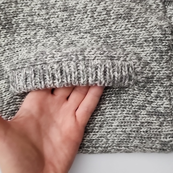 Coupe Men's Wool Blend Knit Button Up Hooded Jacket Beige Black Nordic Sz Large - Picture 4 of 13